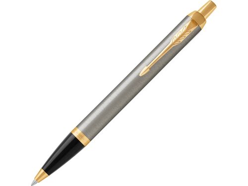 Ручка шариковая Parker «IM Core Brushed Metal GT» 1