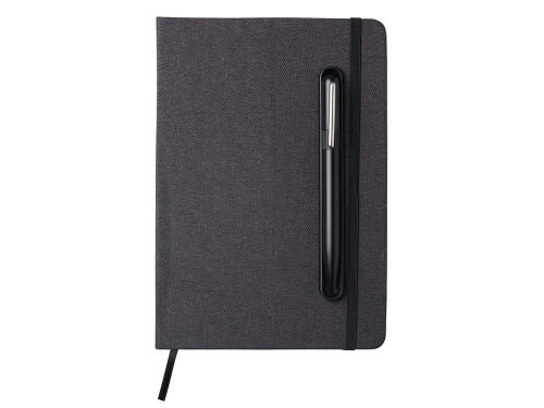 Блокнот А5 «NotaBene» с металлической шариковой ручкой и подстав 3