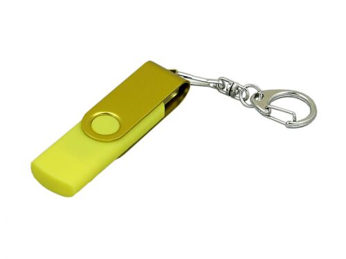 USB 2.0- флешка на 32 Гб с поворотным механизмом и дополнительны 1