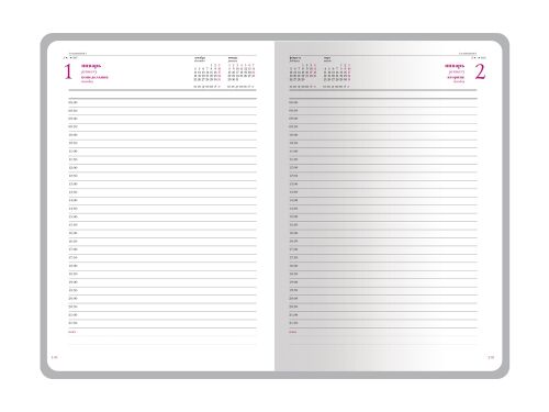 Ежедневник датированный А5 «Sidney Nebraska» на 2026 год, с золо 2