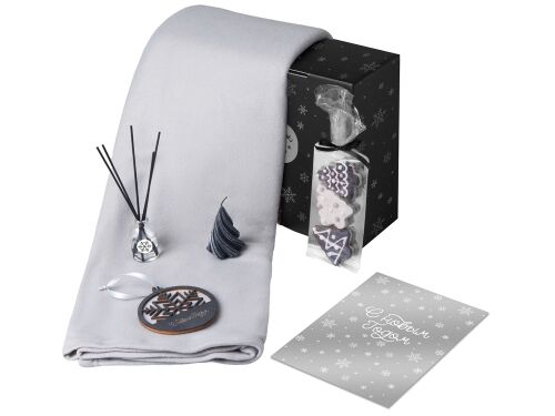 Подарочный набор «Re:Home» с пледом, свечой и диффузором 1