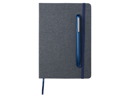 Блокнот А5 «NotaBene» с металлической шариковой ручкой и подстав 3