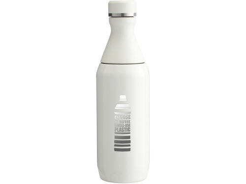 Бутылка для воды Stanley All Day Slim объемом 350 мл - Cream 4 Бутылка для воды Stanley All Day Slim объемом 350 мл - Cream 4