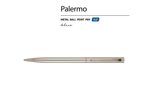 Ручка металлическая шариковая «Palermo» 2