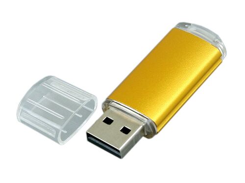 USB 2.0- флешка на 16 Гб с прозрачным колпачком 2