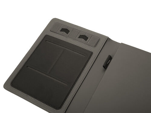 Подарочный набор «Twilight»: органайзер А5 с беспроводной зарядк 7