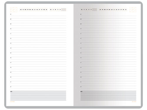 Ежедневник недатированный А5 «Mercury» 4