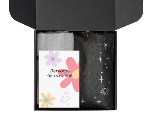 Подарочный набор «Re:f. Walk» с палантином, шопером и термосом 3