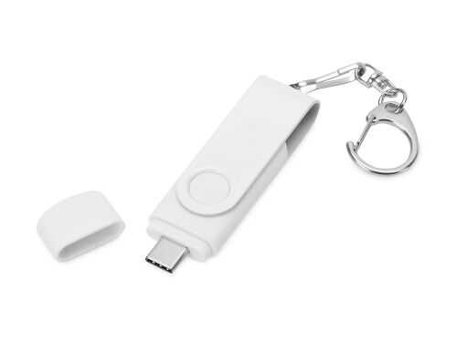 USB 3.0/micro USB/Type-C - флешка на 32 Гб 3-в-1 с поворотным ме 2