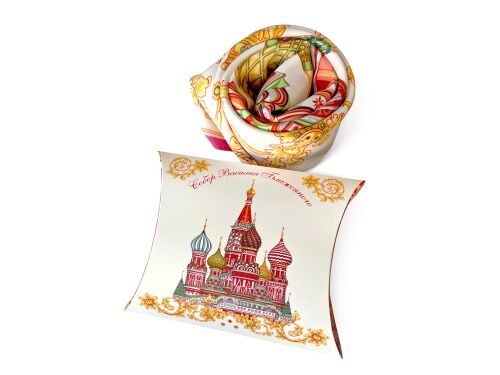 Платок «Собор Василия Блаженного» 7