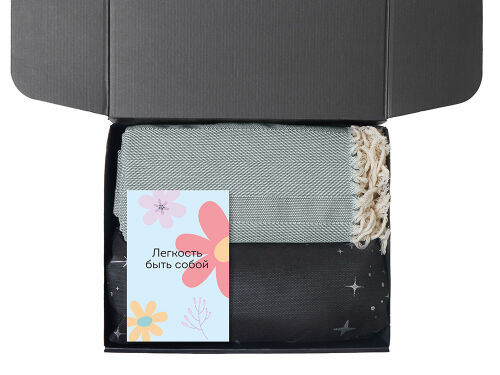 Подарочный набор «Re:f. Shelter»  с пледом, зеркалом, свечой и д 3