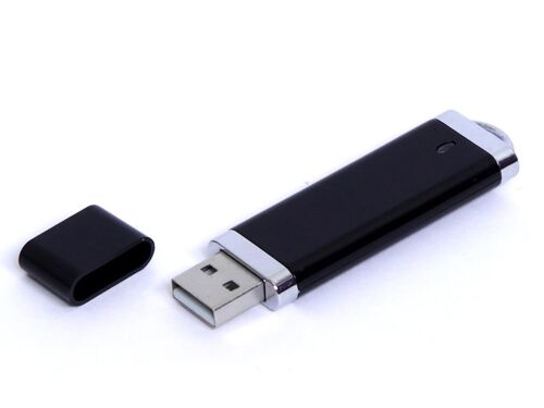 USB 3.0- флешка промо на 64 Гб прямоугольной классической формы 1