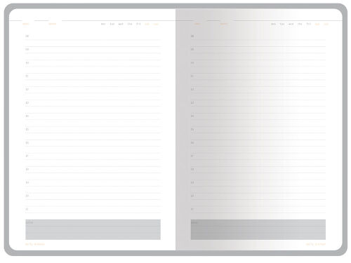 Ежедневник недатированный А5 «Mercury» 5