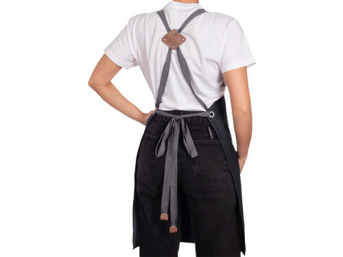 Джинсовый фартук с карманами «Fry» 6