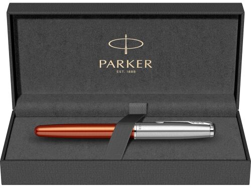 Ручка-роллер Parker «Sonnet Essentials Orange SB Steel CT» 4