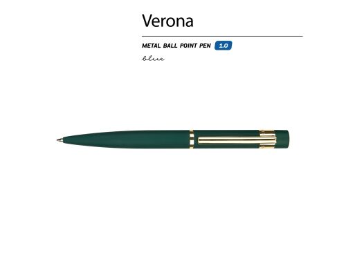 Ручка металлическая шариковая «Verona», софт-тач 2 Ручка металлическая шариковая «Verona», софт-тач 2