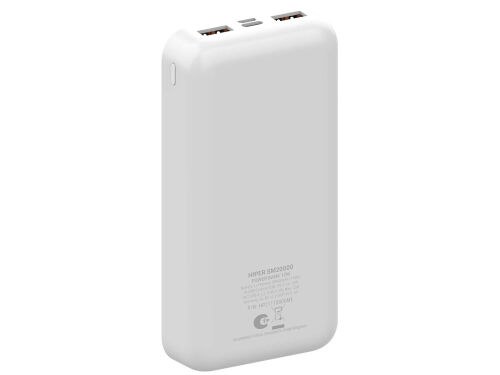 Портативный внешний аккумулятор «SM», 20000 mAh 2 Портативный внешний аккумулятор «SM», 20000 mAh 2