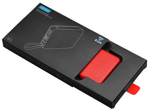 Внешний аккумулятор со встроенным кабелем USB-C «Дэнси», 5000 мА 5