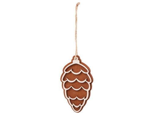 Деревянная подвеска на елку «Cedar» 3 Деревянная подвеска на елку «Cedar» 3