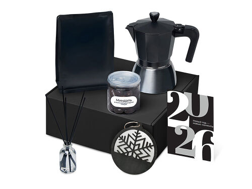 Подарочный набор «Re:Vive» с гейзерной кофеваркой, кофе и диффуз 2