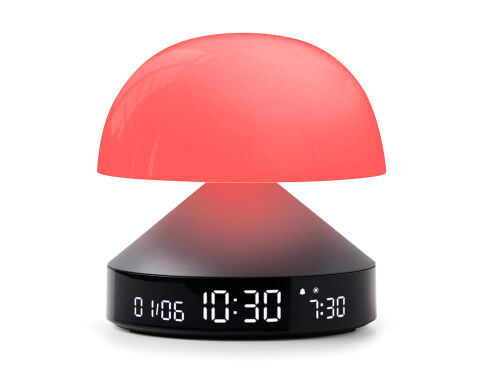 Светильник с часами и световым будильником Mina Sunrise 2