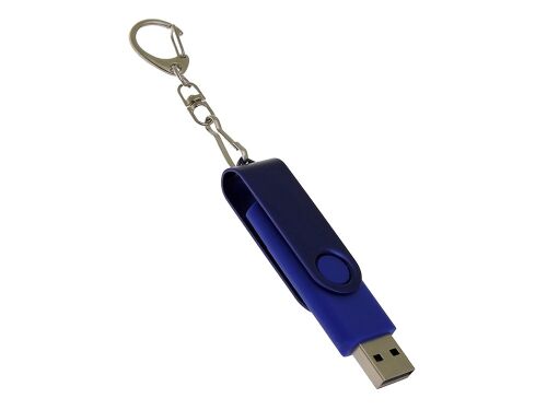 USB 2.0- флешка на 16 Гб с поворотным механизмом и дополнительны 3