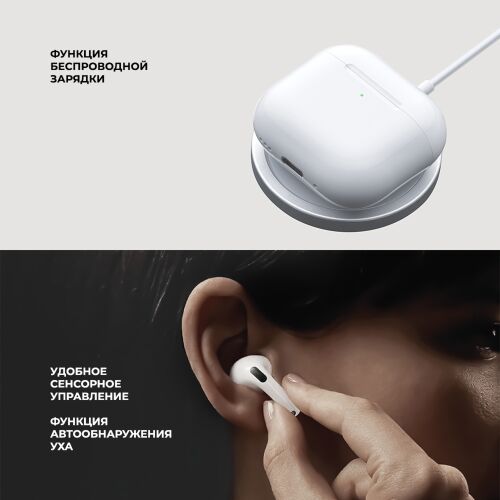 Беспроводные наушники с микрофоном Air Nova 2, TWS, BT5.4, 300 м 3