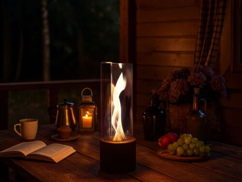 Биокамин с вьющимся пламенем «Dance of flame» 4