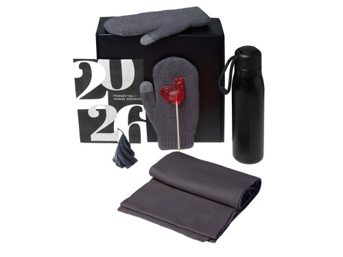 Подарочный набор «Re:Air» с варежками, шарфом и термосом 2
