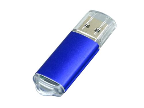 USB 2.0- флешка на 64 Гб с прозрачным колпачком 1