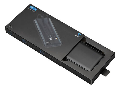 Внешний аккумулятор со встроенными кабелями «Фрэйм», 10000мач 5