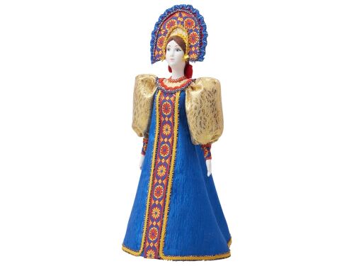 Подарочный набор: кукла фарфоровая, чай "Малина с мятой" 18