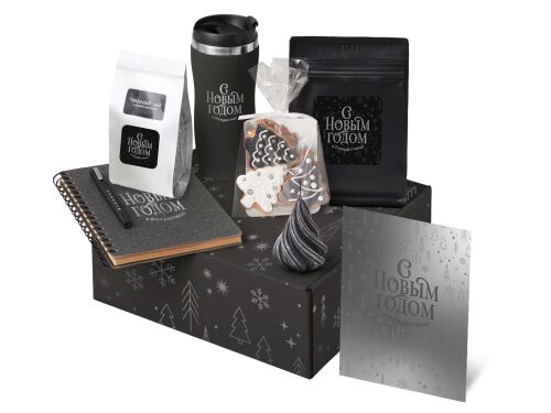 Подарочный набор «Re:Charge» с термокружкой, кофе и блокнотом 1