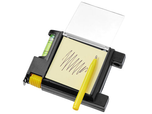 Рулетка на 2 м с уровнем и блоком для записей «Nerd» 7