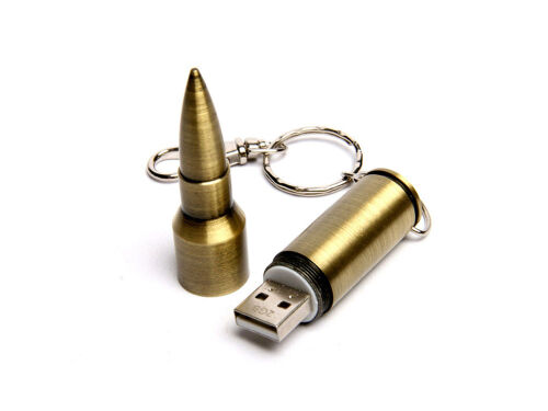 USB 2.0- флешка на 4 Гб в виде патрона от АК-47 2 USB 2.0- флешка на 4 Гб в виде патрона от АК-47 2