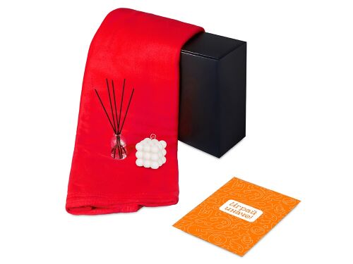 Подарочный набор «Re:y. Cocoon с пледом, свечой и диффузором 1