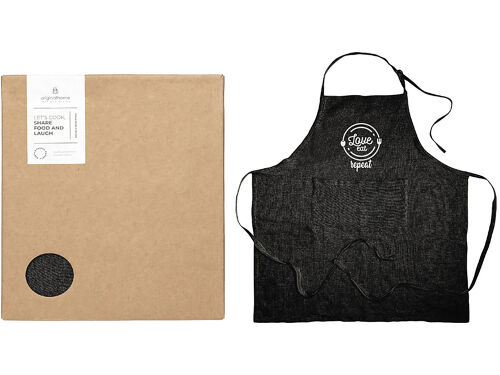 Фартук из переработанных материалов 4