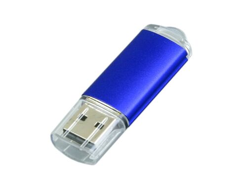 USB 2.0- флешка на 64 Гб с прозрачным колпачком 3