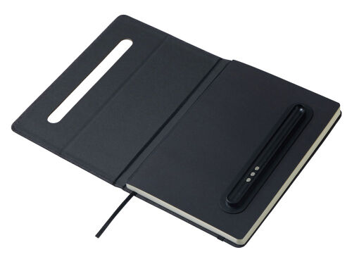 Блокнот А5 «NotaBene» с металлической шариковой ручкой и подстав 5