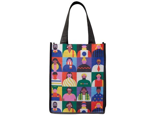 Сумка из нетканого материала PET с возможностью полноцветной печ 5