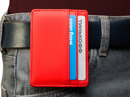 Картхолдер для двух карт и наличных денег с зажимом «Crave» 6