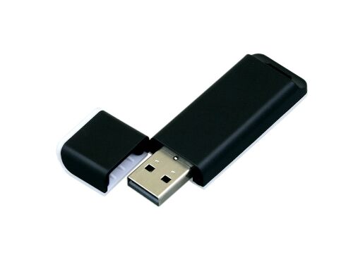 USB 2.0- флешка на 64 Гб с оригинальным двухцветным корпусом 2