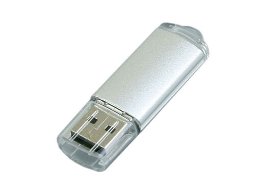 USB 2.0- флешка на 4 Гб с прозрачным колпачком 3