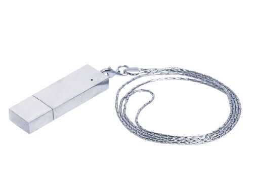 USB 2.0- флешка на 64 Гб в виде металлического слитка 1