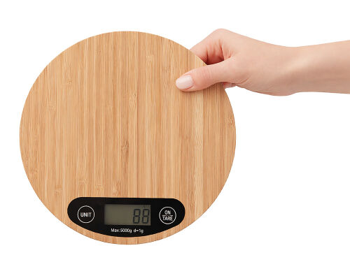 Бамбуковые кухонные весы «Scale» 3