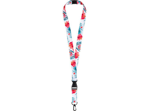 Ланъярд под сублимацию с карабином, межуровневым замком и замком 3