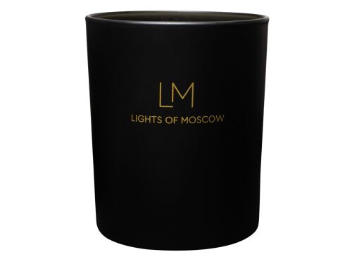 Ароматическая свеча в черном стакане Mystery, коллекция Exclusiv 2
