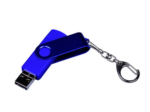 USB 2.0/micro USB/Type-С- флешка на 16 Гб 3-в-1 с поворотным мех 2