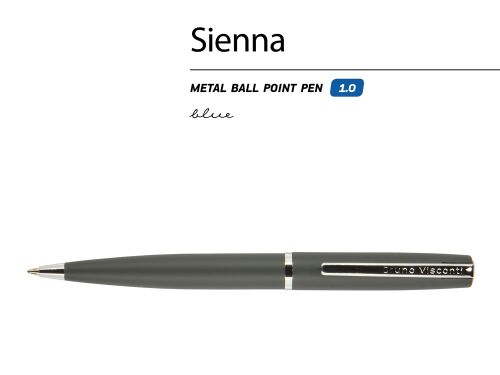 Ручка металлическая шариковая «Sienna» 2