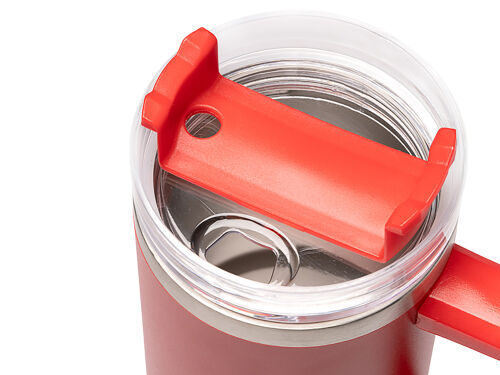 Термокружка «Крэнстон» с трубочкой и поворотной крышкой, 850 мл 4